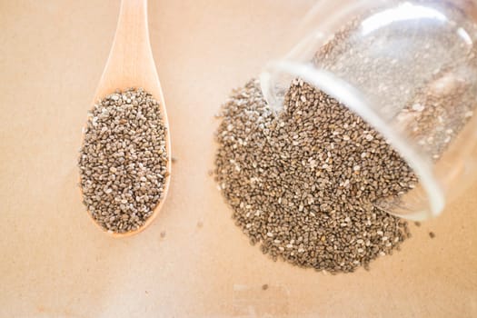 Premium raw organic chia seeds