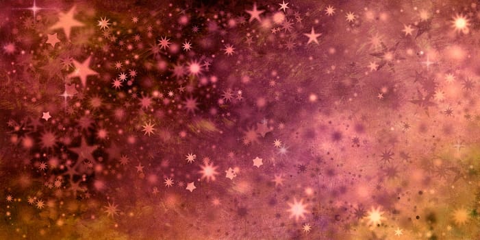 christmas stars texture card design