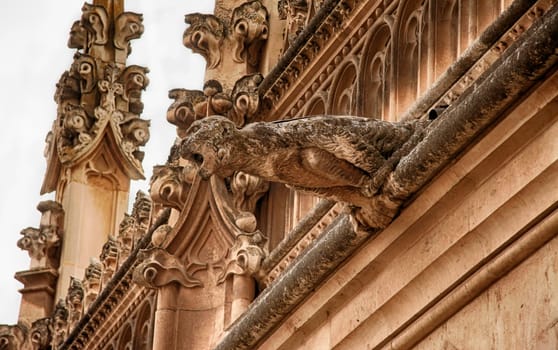 Monastery of Saint John of the Kings gargoyle. Toledo, Spain