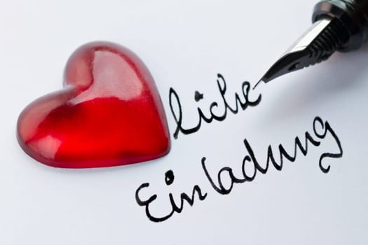 heartfelt invitation