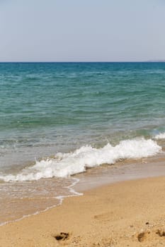 View of the wonderful beach of Piscinas, Sardinia