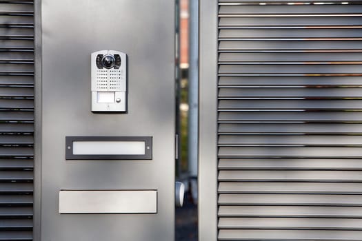 Gate security system and a letterbox