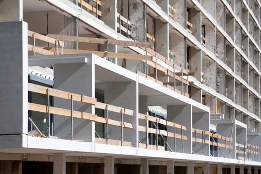 Complete renovation of an apartment block