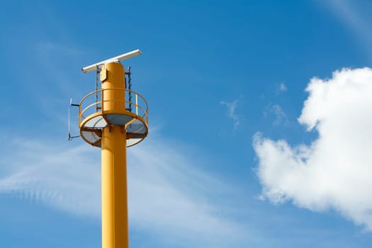 Radar equipment for harbor surveillance in Rotterdam, the Netherlands