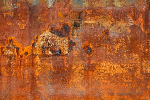 Rusty metal texture background with multi layered effect