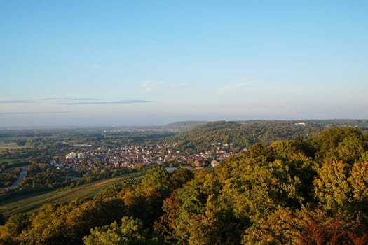 View from the Turmberg to the Rhine Plain