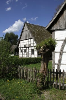 Half-timbered house in Lipperland