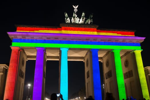 Festival of lights in Berlin