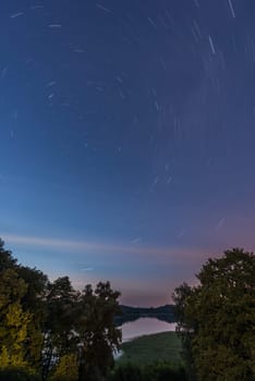 Star wheel over sea