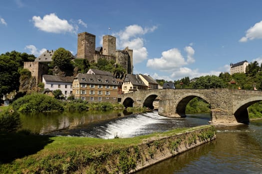 Runkel Castle on the Lahn