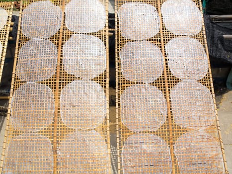 rice paper in mekong delta vietnam