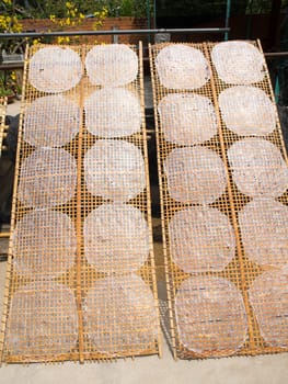 rice paper in mekong delta vietnam