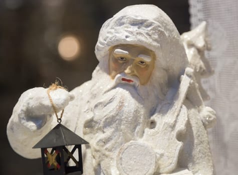 Santa Clause Winter Figurine.