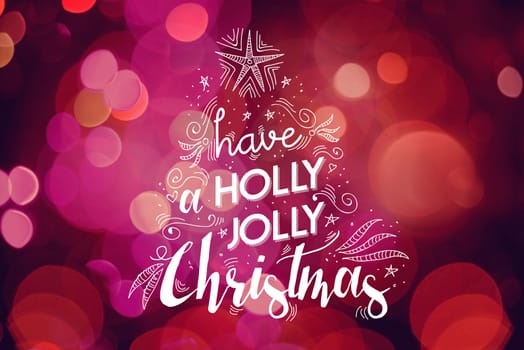 Merry christmas greeting card design