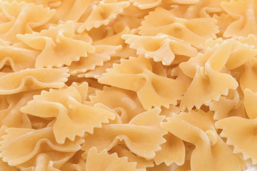 a close up on italian pasta products