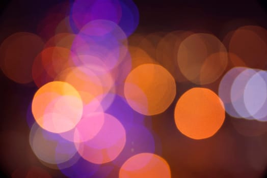Simple colorful blur light background with bokeh effect. Ideal for holiday greeting card, event invitation or web backdrop.   .