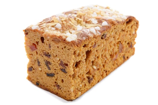 cake gingerbread isolated on a white background