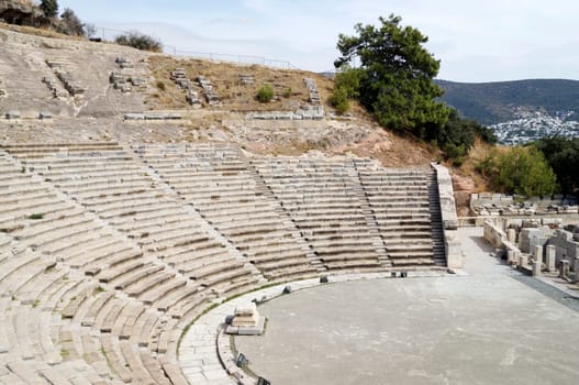 Ancient amphitheatre in Bodrum, Turkey