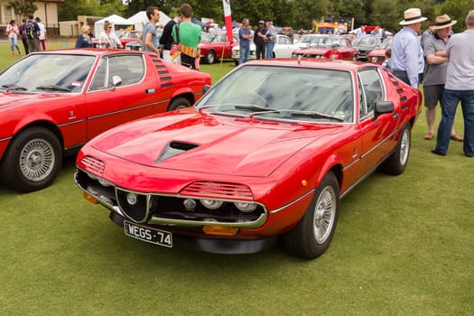 The  Alfa Romeo Owners Club of Australia hosted the Alfa Romeo Spettacolo, an annual high-end car show, at Wesley College in Melbourne, Australia on November 29, 2015.