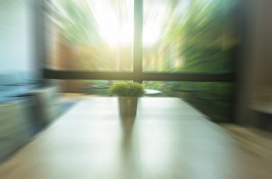 Abstract bur of plant bucket, stock photo