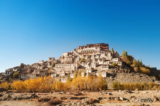 Thiksey Monastery in Ladakh,India.