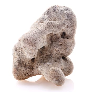 sea Stone isolated on white background