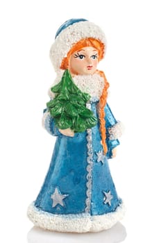 Snow Maiden toy isolated