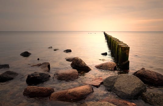 by the sea