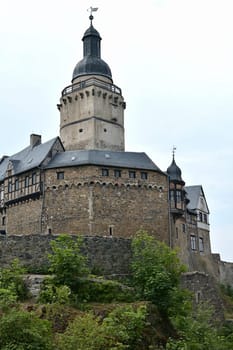 the medieval castle Falkenstein in the Harz