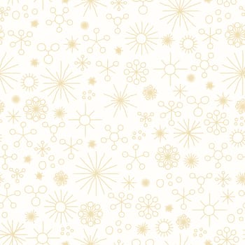 very abstract seamless snow fall background colored with light yellow stars