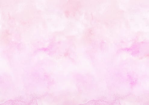 A4 size pink watercolor drawing paper background