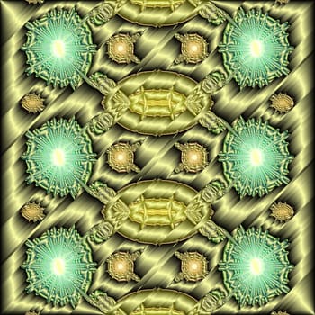modern artistic pattern with pixels and lights