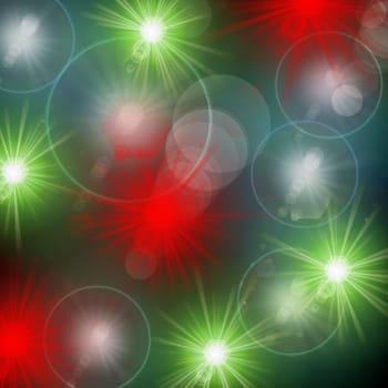 modern artistic pattern with pixels and lights