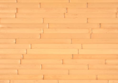The background of light brown bamboo pattern wall