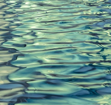 Blurred abstract background of light reflection on water motion