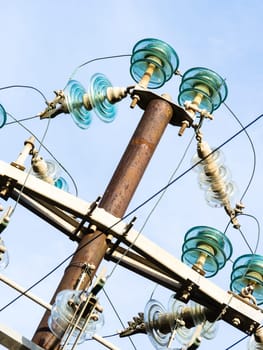 Particular a Pylon. particularly of the components of high voltage pylon.