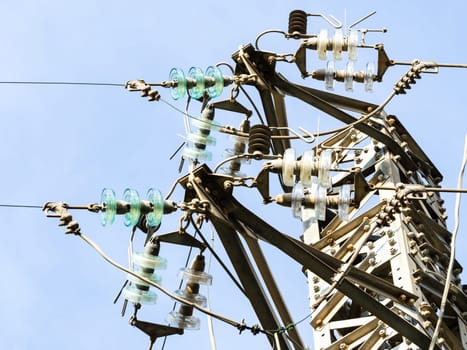 Particular a Pylon. particularly of the components of high voltage pylon.