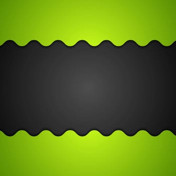 Green and black corporate background