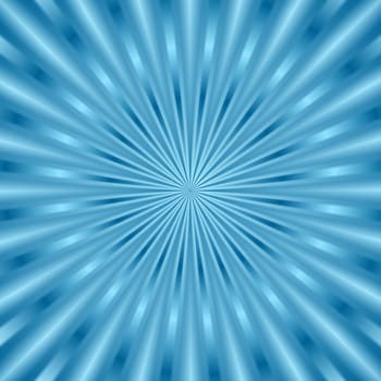 Blue glowing beams background