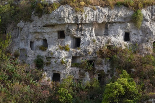 The Necropolis Of the Dead Of Pantalica Sicily