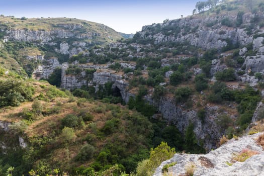 The Necropolis Of the Dead Of Pantalica Sicily