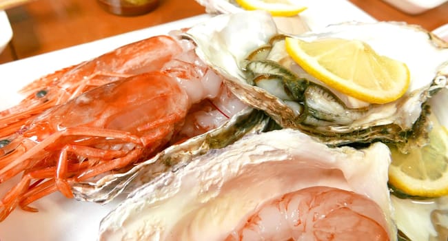 Seafood meal