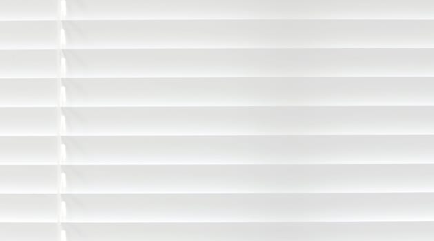 White venetian blind lifted background