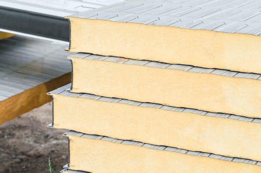 Insulating panels for thermal insulation and modernization of buildings.