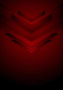 Abstract corporate background with arrows elements
