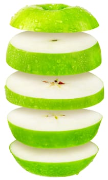 Apple sliced