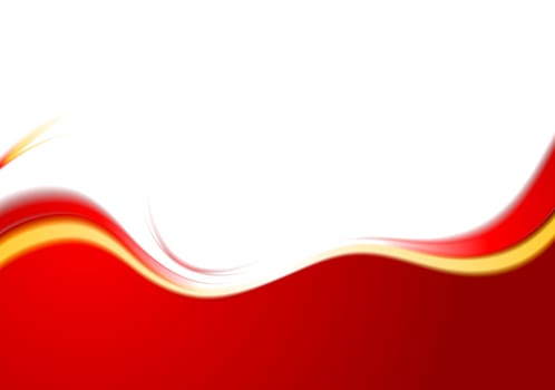Shiny waves abstract background