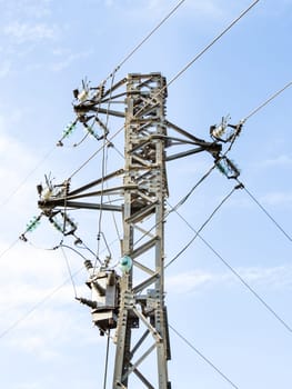 Particular a Pylon. particularly of the components of high voltage pylon.