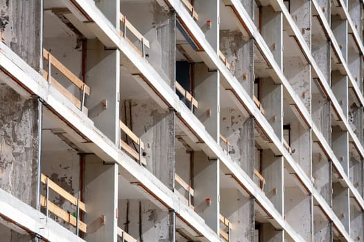 Complete renovation of an apartment block