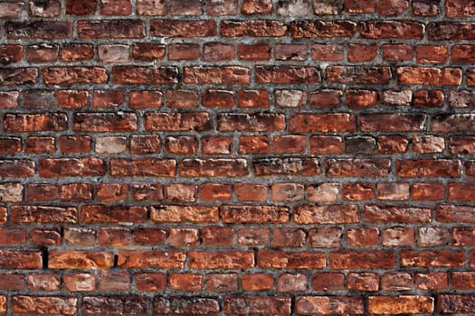 Nice old brick wall background.